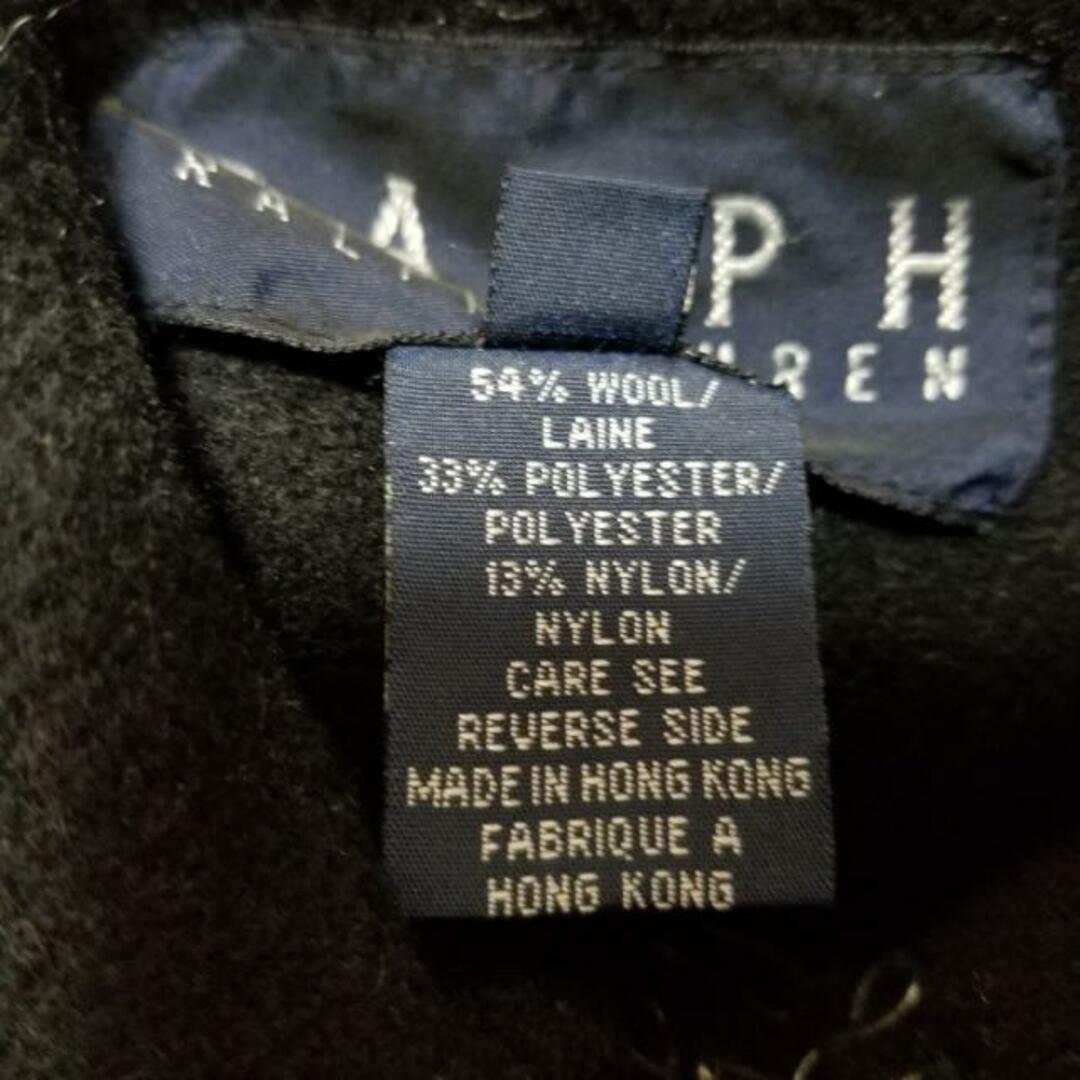 Ralph Lauren(ラルフローレン)のRalphLauren(ラルフローレン) コート サイズ4 XL メンズ - 黒 長袖/春/秋 メンズのジャケット/アウター(その他)の商品写真