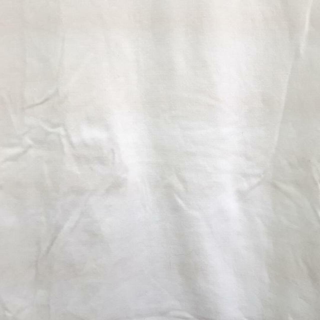 Emporio Armani(エンポリオアルマーニ)のEMPORIOARMANI(エンポリオアルマーニ) 長袖Tシャツ サイズS レディース美品  - 白×ダークグレー クルーネック/ラメ レディースのトップス(Tシャツ(長袖/七分))の商品写真
