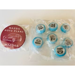 マツダ(マツダ)のmazda6 バッチ　おまけ付き(ノベルティグッズ)