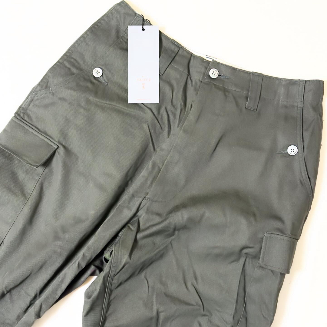 E. TAUTZ(イートウツ)のE.tautz CARGO TROUSERS FOREST WOOD 32 メンズのパンツ(ワークパンツ/カーゴパンツ)の商品写真