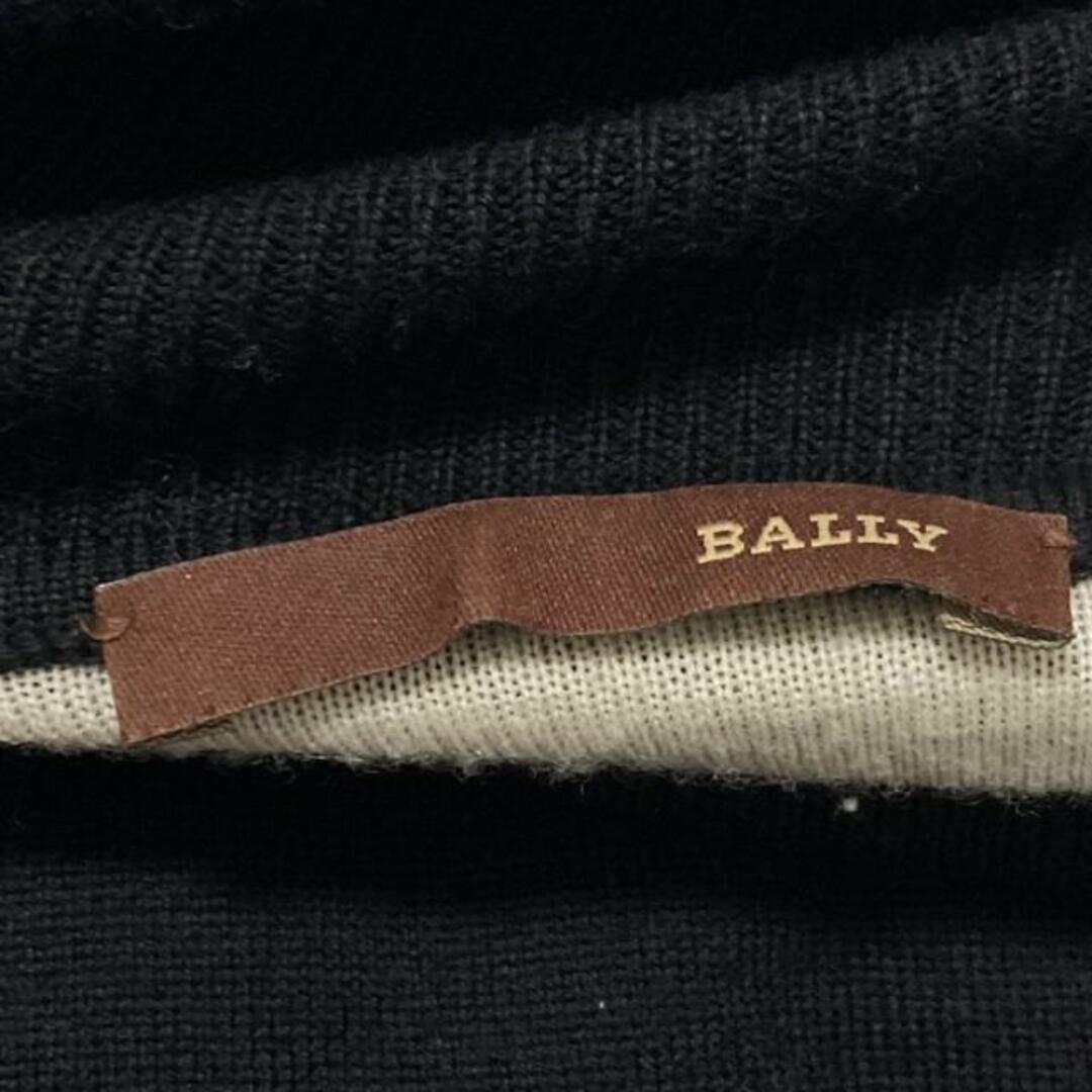 Bally(バリー)のBALLY(バリー) 長袖セーター サイズI44 L レディース - 黒×白 タートルネック レディースのトップス(ニット/セーター)の商品写真