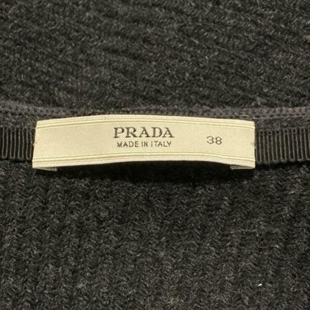 PRADA(プラダ)のPRADA(プラダ) スカート サイズ38 S レディース - 黒 ひざ丈/ニット レディースのスカート(その他)の商品写真