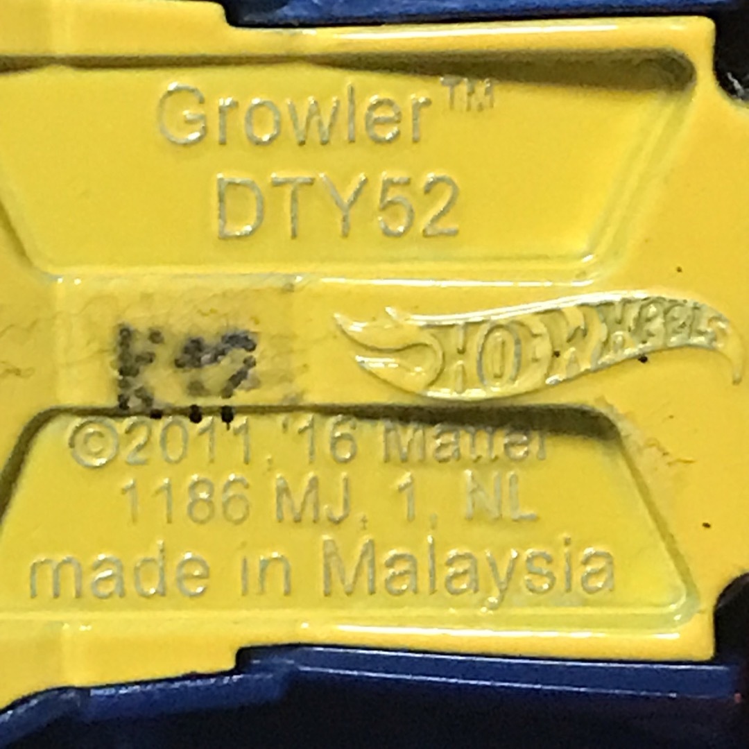 MATTEL(マテル)のGrowler DTY52 エンタメ/ホビーのおもちゃ/ぬいぐるみ(ミニカー)の商品写真