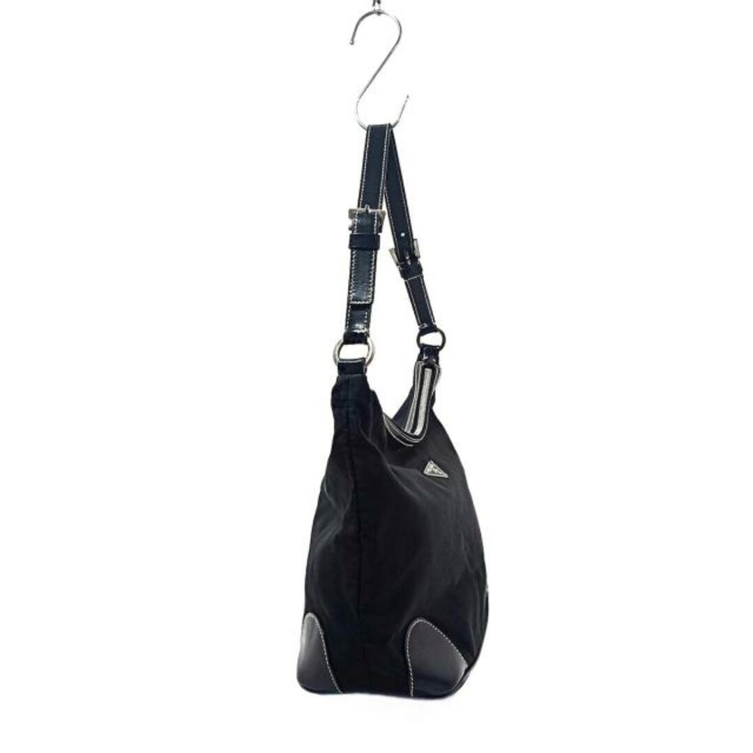 PRADA(プラダ)のPRADA(プラダ) ハンドバッグ - BR2304 黒 ナイロン×レザー レディースのバッグ(ハンドバッグ)の商品写真