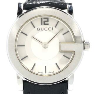 グッチ(Gucci)のGUCCI(グッチ) 腕時計 - 101L レディース シルバー(腕時計)