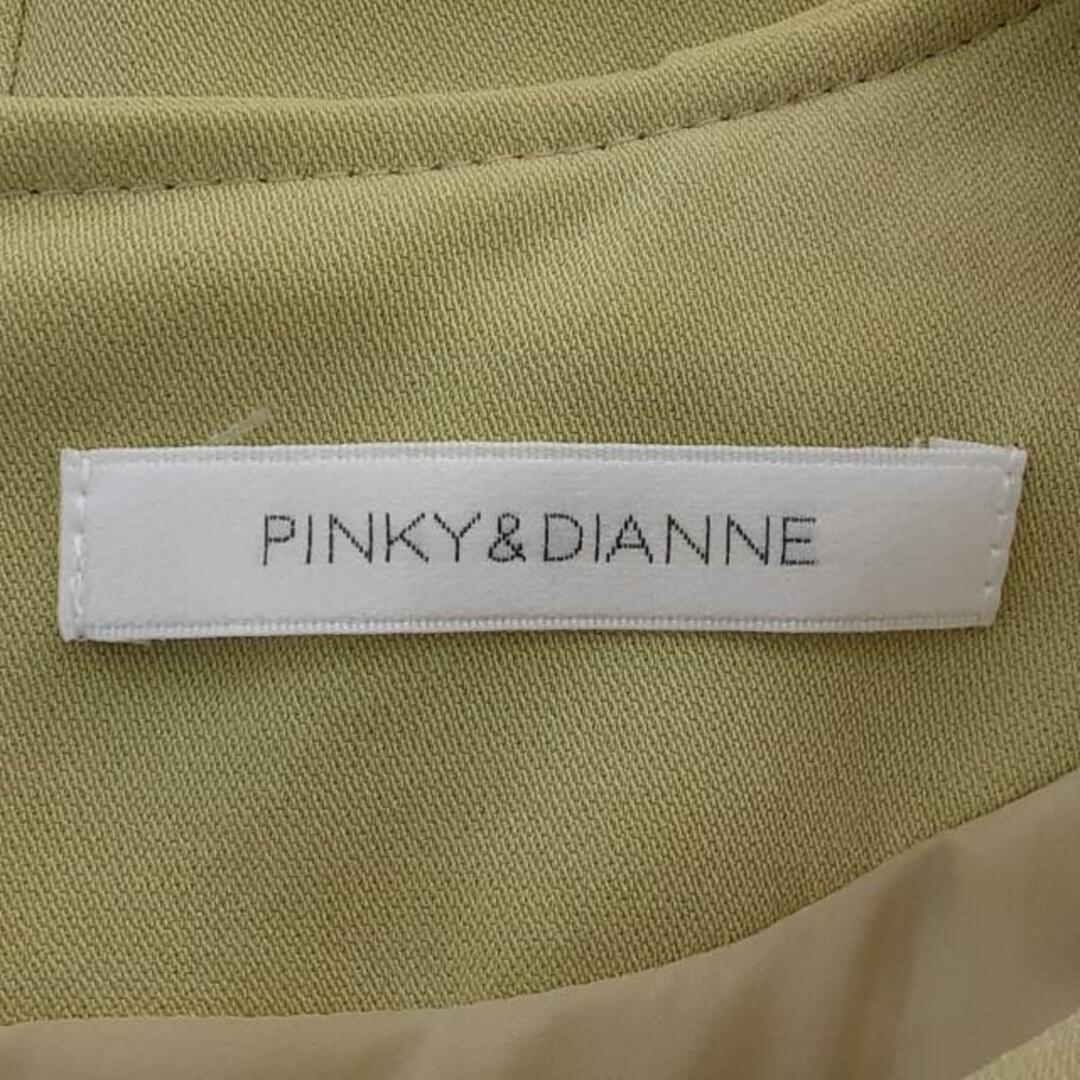 Pinky&Dianne(ピンキーアンドダイアン)のPinky&Dianne(ピンキー&ダイアン) ワンピース サイズ36 S レディース美品  - ライトグリーン Vネック/半袖/ロング レディースのワンピース(その他)の商品写真