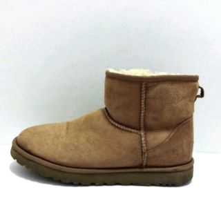 アグ(UGG)のUGG(アグ) ショートブーツ メンズ クラシックミニ 1002072 ブラウン ムートン(ブーツ)