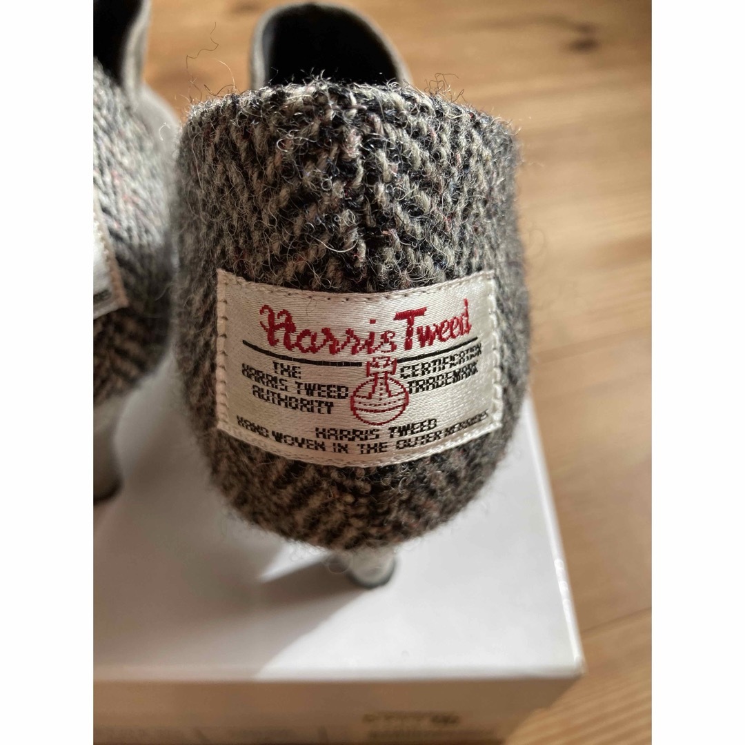 Harris Tweed(ハリスツイード)のHarris tweedショートブーツ(しまむら) レディースの靴/シューズ(ブーツ)の商品写真