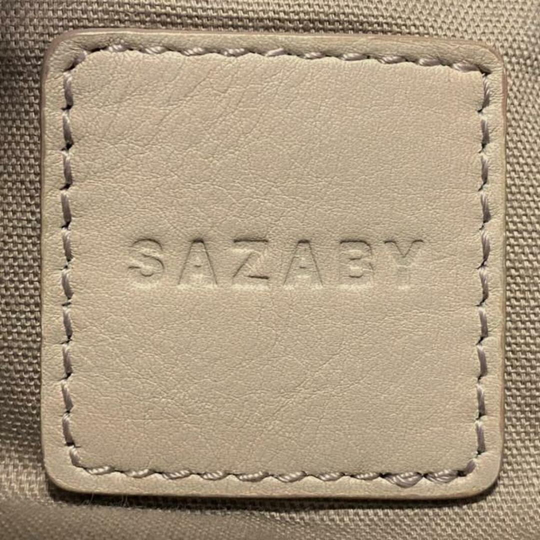 SAZABY(サザビー)のSAZABY(サザビー) ハンドバッグ - ベージュ レザー レディースのバッグ(ハンドバッグ)の商品写真