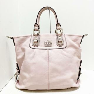 コーチ(COACH)のCOACH(コーチ) ハンドバッグ マディソン レザー ジュリアン F12935 ライトピンク レザー(ハンドバッグ)