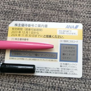 エーエヌエー(ゼンニッポンクウユ)(ANA(全日本空輸))のANA 株主優待 1枚 全日空 株主優待割引券(航空券)