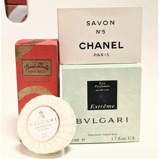 ブルガリ(BVLGARI)のまとめｘ4 モンタナ、シャネル、ブルガリ, ニナリッチ(香水(女性用))