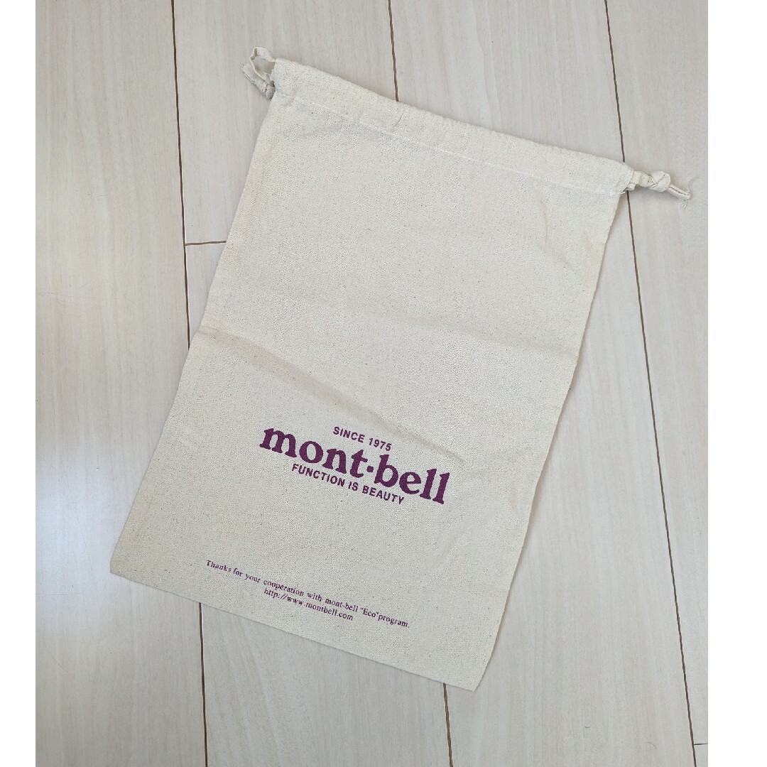 mont bell(モンベル)のmont-bell　モンベル　巾着 スポーツ/アウトドアのスポーツ/アウトドア その他(その他)の商品写真
