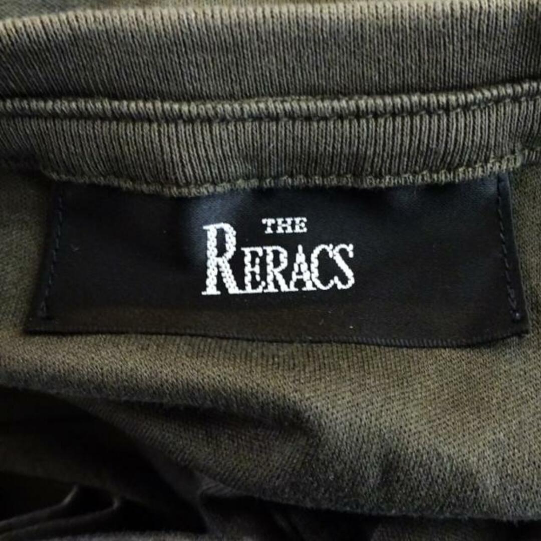 THE RERACS(リラクス) ワンピース サイズF レディース美品  - ダークグリーン クルーネック/長袖/マキシ丈 レディースのワンピース(その他)の商品写真