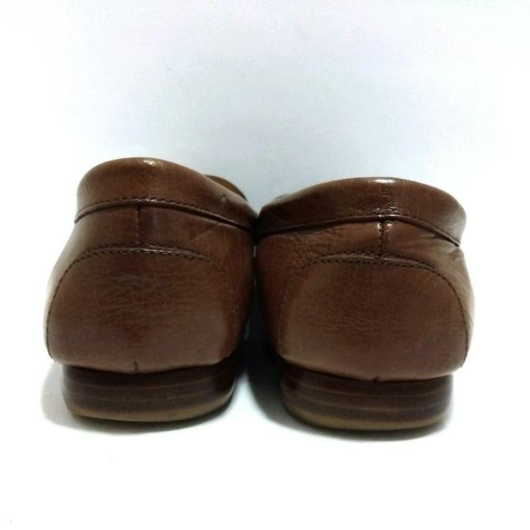 SAYA(サヤ)のSAYA(サヤ) ローファー 23 1/2 レディース - ダークブラウン レザー レディースの靴/シューズ(ローファー/革靴)の商品写真