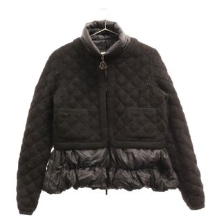 モンクレール(MONCLER)のMONCLER モンクレール GAUFRE ゴーフル レイヤード ダウンジャケット 220934635880 ブラック レディース(ダウンジャケット)