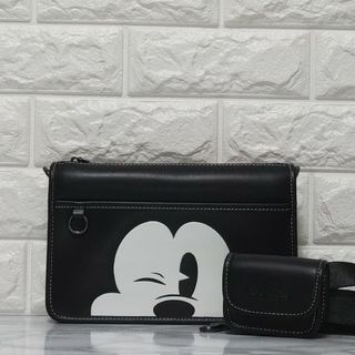 リュックCOACH コーチ DISNEY クロスボディ ウィンク ミッキーマウス