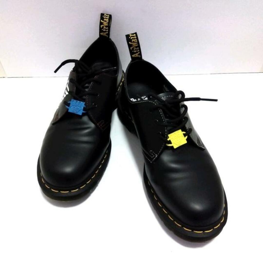 購入ネット Dr.Martens(ドクターマーチン) シューズ メンズ美品 - 黒×白×マルチ Keith Haringコラボ レザー