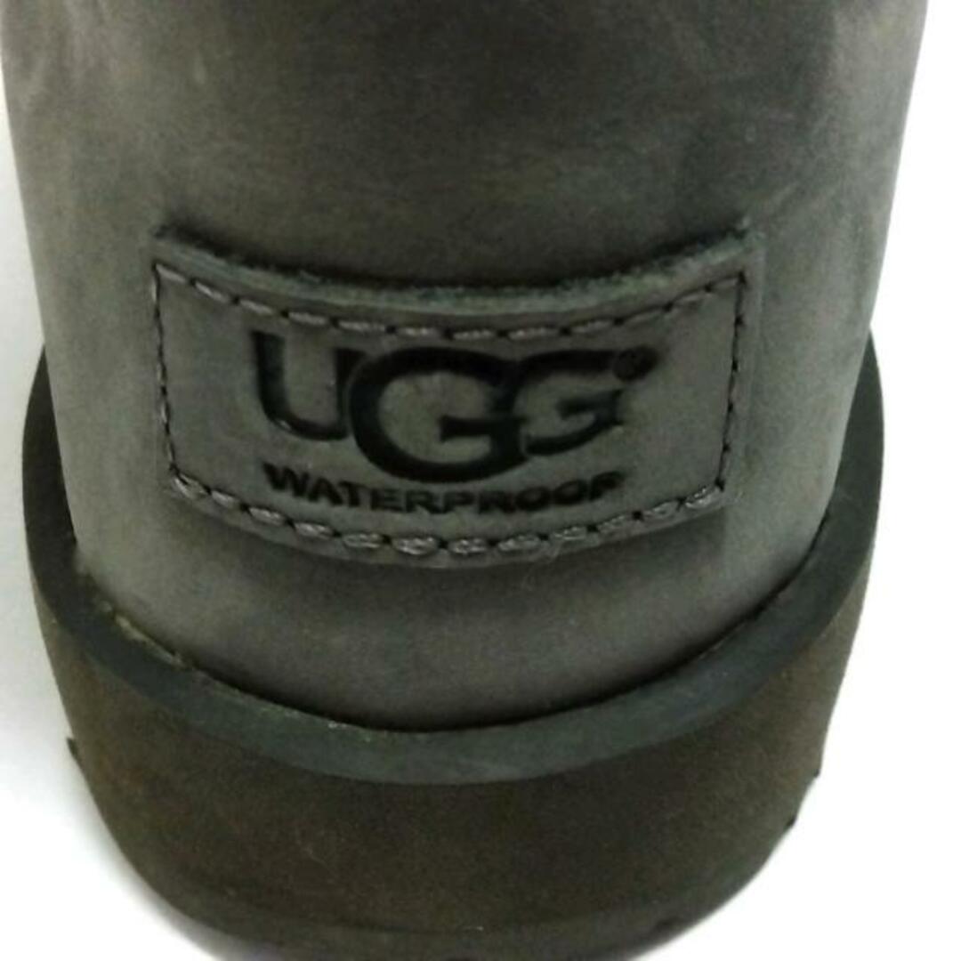 UGG(アグ)のUGG(アグ) ショートブーツ レディース コネス ウォータープルーフ 1098373 ダークグレー×グレー ムートン×ヌバック レディースの靴/シューズ(ブーツ)の商品写真