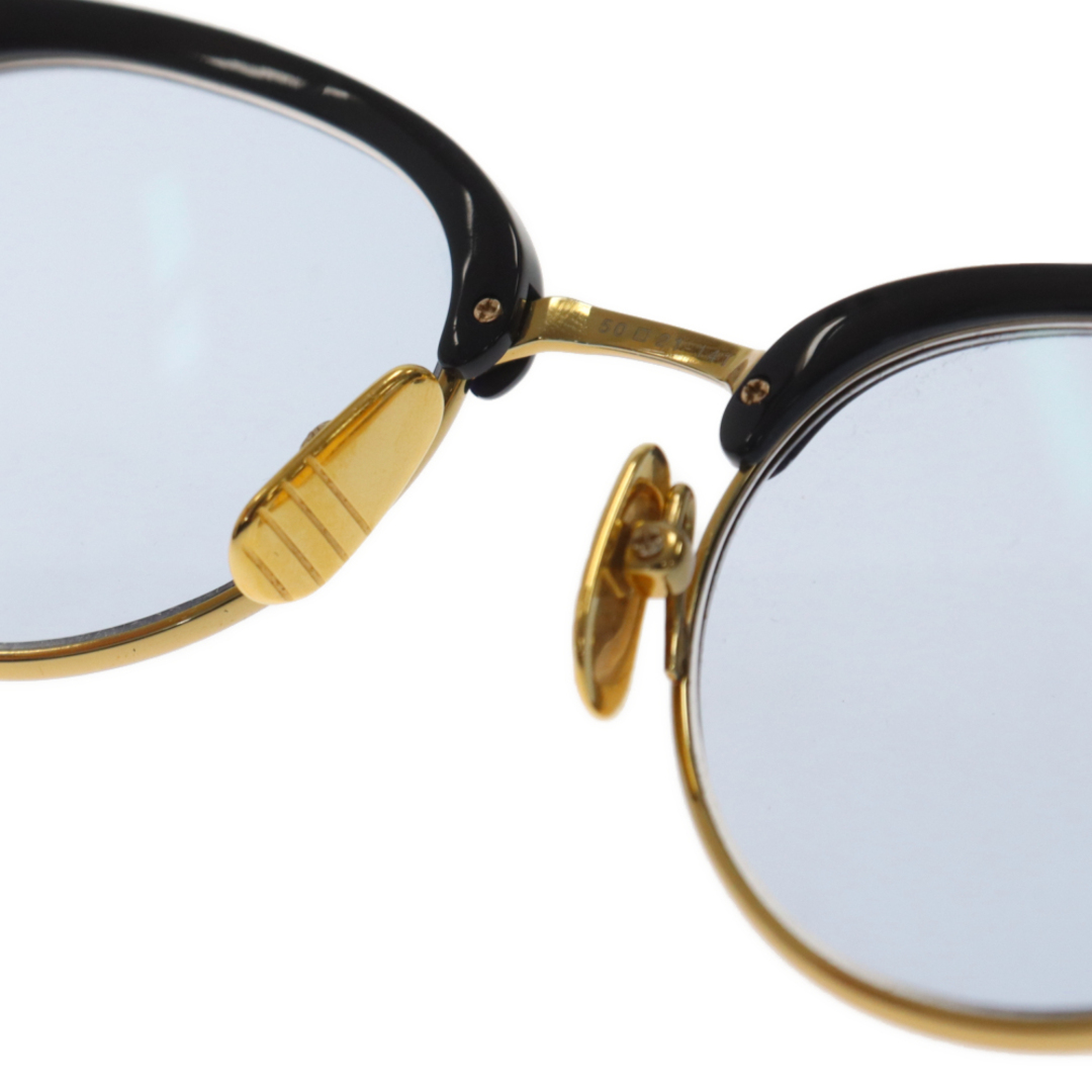 THOM BROWNE(トムブラウン)のTHOM BROWNE トムブラウン ブロー サングラス アイウェア 眼鏡 ゴールド/ネイビー TB-706-B-NVY-GLD-50 メンズのファッション小物(サングラス/メガネ)の商品写真