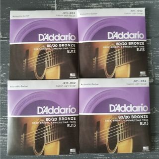 新品　D'Addario ダダリオ アコースティックギター弦 EJ13(弦)