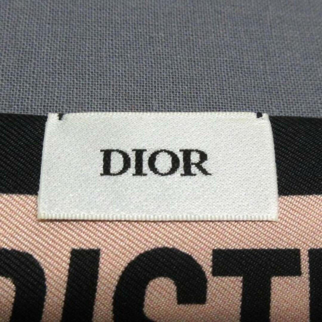 Christian Dior(クリスチャンディオール)のDIOR/ChristianDior(ディオール/クリスチャンディオール) スカーフ美品  ミッツァ 04DRM106I608 アイボリー×ピンク×マルチ リボンスカーフ/花柄/シルク レディースのファッション小物(バンダナ/スカーフ)の商品写真