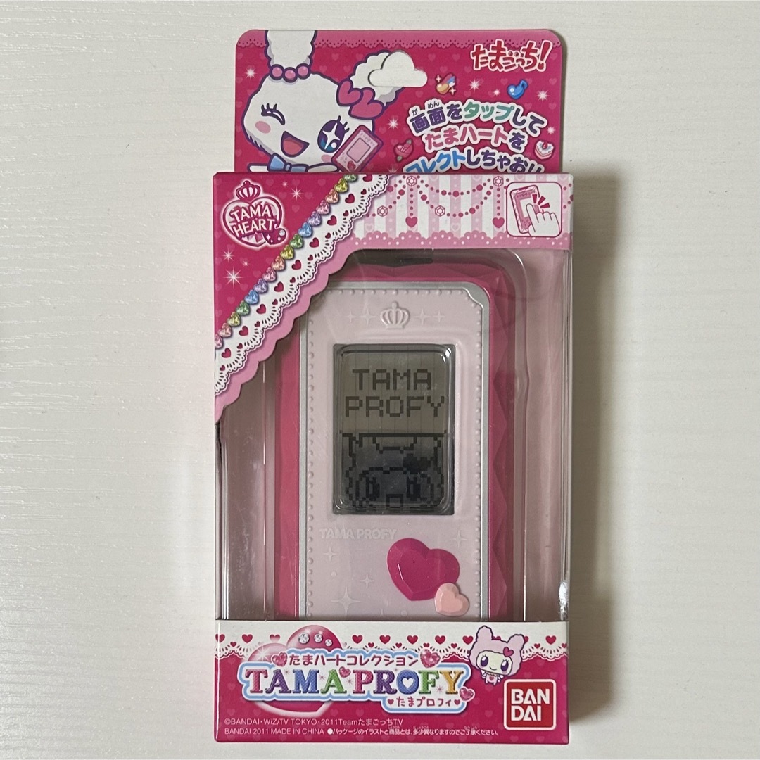 BANDAI(バンダイ)のたまごっち たまハートコレクション たまプロフィ TAMAPROFY 当時物 エンタメ/ホビーのゲームソフト/ゲーム機本体(携帯用ゲーム機本体)の商品写真