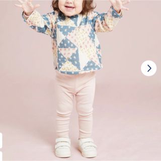 プチバトー(PETIT BATEAU)のpetit bateau パッチワーク柄ダブルガーゼブラウス(ブラウス)