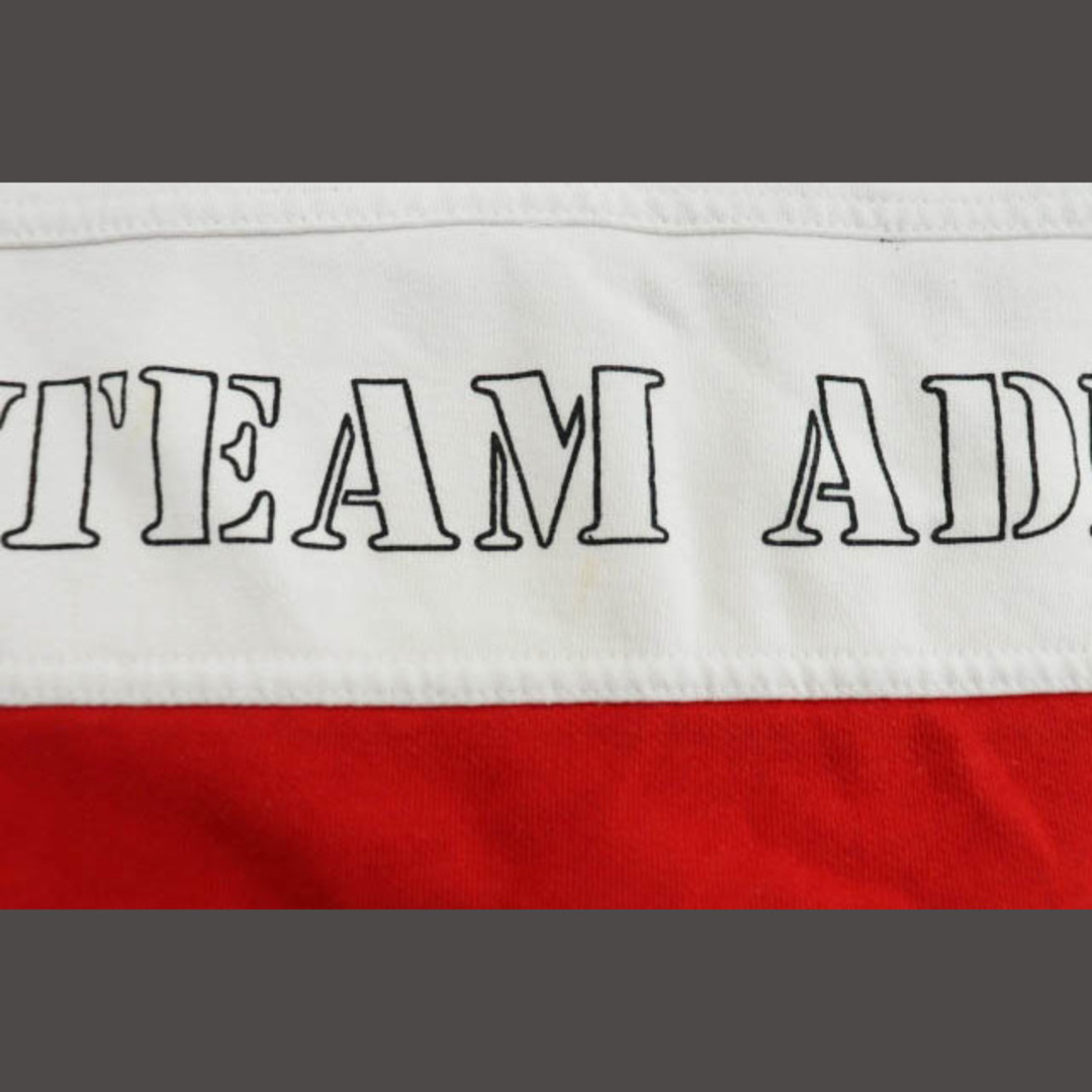 adidas(アディダス)のアディダス ヴィンテージ トレフォイル ロゴ 刺繍 プリント スウェット M 白 メンズのトップス(その他)の商品写真
