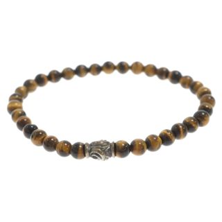 LONE ONES ロンワンズ MF Stone Bracelet Eagle Bead Tigereye S Long ストーンブレスレット タイガーアイ ブラウン