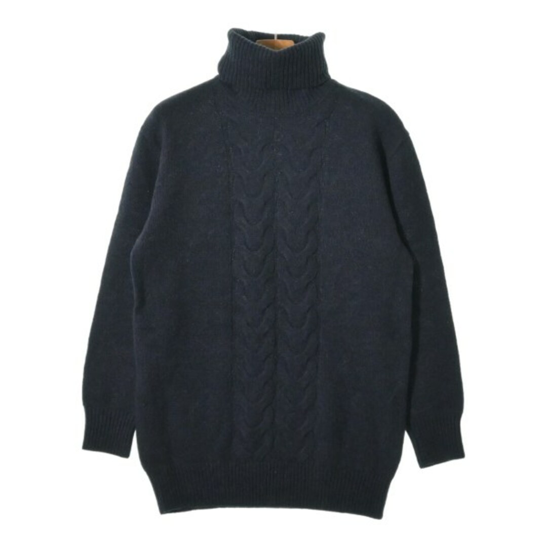 DRIES VAN NOTEN(ドリスヴァンノッテン)のDRIES VAN NOTEN ドリスヴァンノッテン ニット・セーター XS 紺 【古着】【中古】 メンズのトップス(ニット/セーター)の商品写真