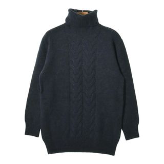 ドリスヴァンノッテン(DRIES VAN NOTEN)のDRIES VAN NOTEN ドリスヴァンノッテン ニット・セーター XS 紺 【古着】【中古】(ニット/セーター)