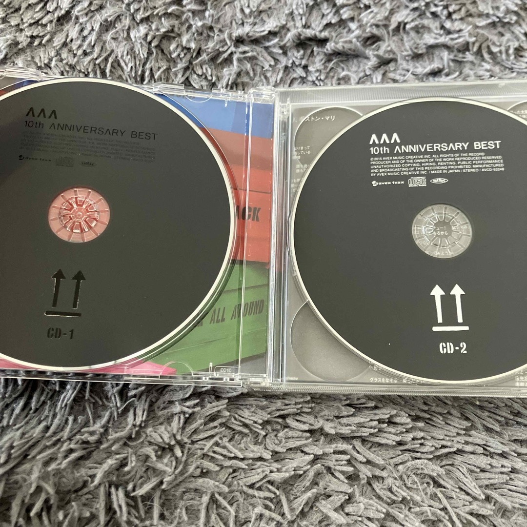 AAA(トリプルエー)のAAA　10th　ANNIVERSARY　BEST（DVD付） エンタメ/ホビーのCD(ポップス/ロック(邦楽))の商品写真