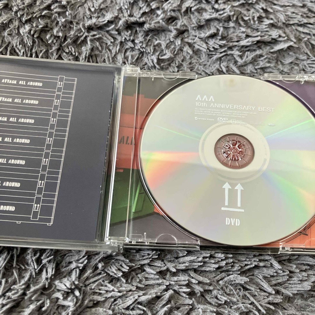 AAA(トリプルエー)のAAA　10th　ANNIVERSARY　BEST（DVD付） エンタメ/ホビーのCD(ポップス/ロック(邦楽))の商品写真