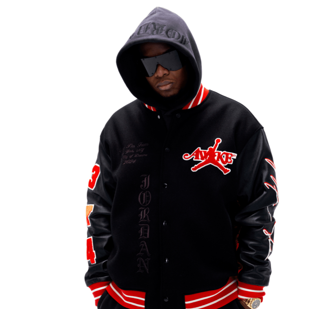 Jordan Brand（NIKE）(ジョーダン)のNike JORDAN x Awake NY Varsity Jacket メンズのジャケット/アウター(スタジャン)の商品写真