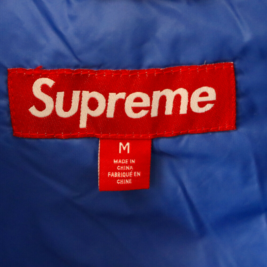 Supreme(シュプリーム)のSUPREME シュプリーム 23AW Micro Down Half Zip Hooded Pullover マイクロ ハーフジップ フーデッド プルオーバーダウンジャケット ブルー メンズのジャケット/アウター(ダウンジャケット)の商品写真