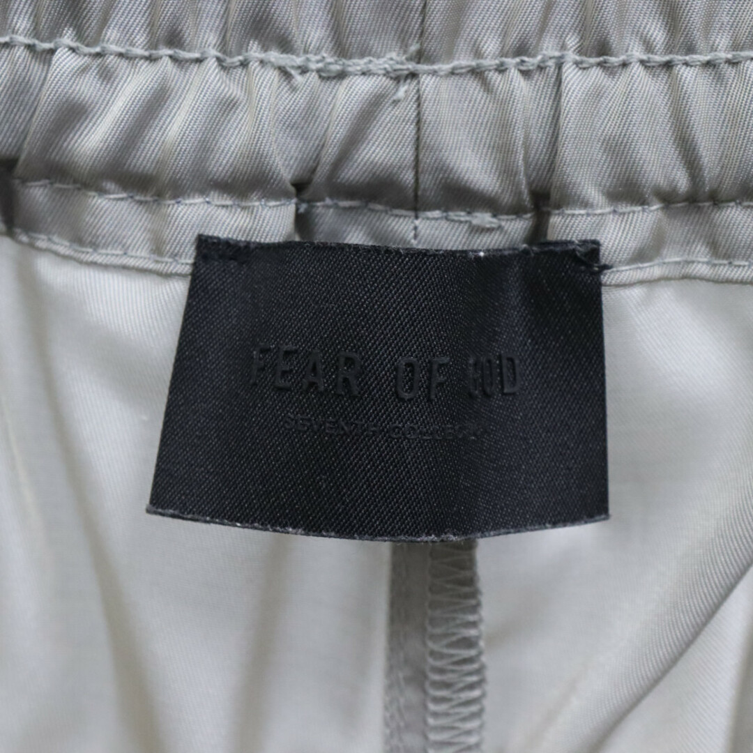 FEAR OF GOD(フィアオブゴッド)のFEAR OF GOD フィアオブゴッド SEVENTH COLLECTION TRACK PANTS セブンスコレクション ドローコード ナイロン トラックパンツ グレー メンズのパンツ(その他)の商品写真