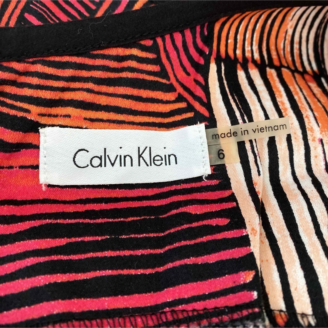 Calvin Klein(カルバンクライン)のカルバンクライン ワンピース ピンク S レディースのワンピース(ミニワンピース)の商品写真