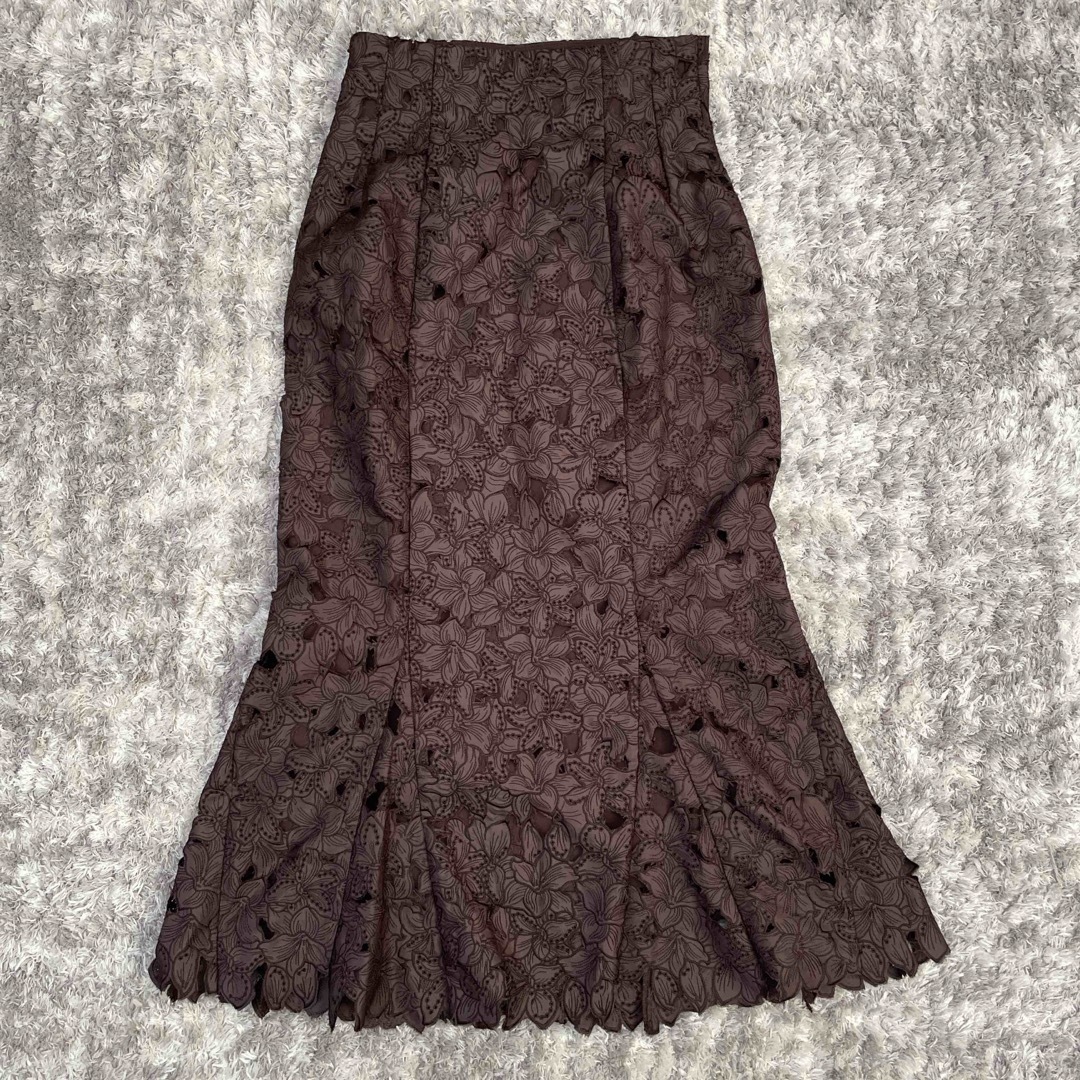 COCO DEAL(ココディール)のココディール   エンブロイダリーレース　マーメイドスカート レディースのスカート(ロングスカート)の商品写真
