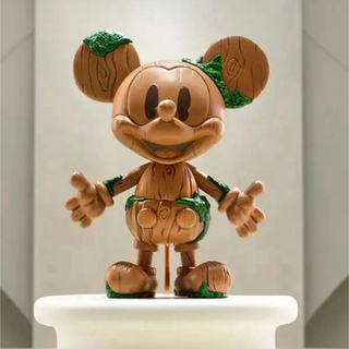 Disney - Popmart ディズニー　100th ミッキー　シークレット　Woodcut