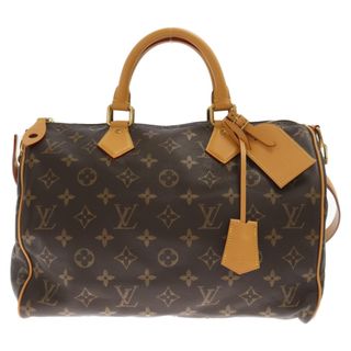 ルイヴィトン(LOUIS VUITTON)のLOUIS VUITTON ルイヴィトン 24SS M24422 SPEEDY スピーディ P9 バンドリエール 40 モノグラム 3WAYショルダーバッグ ハンドバッグ マロン ブラウン NFCタグ(ボストンバッグ)