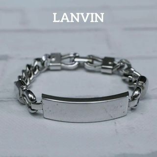 ランバン(LANVIN)の【匿名配送】LANVIN ランバン ブレスレット シルバー チェーン(ブレスレット/バングル)