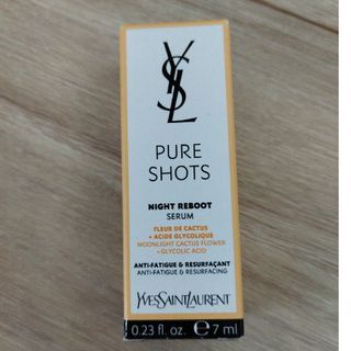 イヴサンローラン(Yves Saint Laurent)のイヴ・サンローラン　ピュアショットナイトセラム　7ml(美容液)