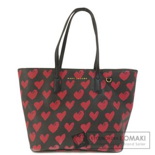 マークジェイコブス(MARC JACOBS)のMARC JACOBS ハート柄 トートバッグ PVC レディース(トートバッグ)