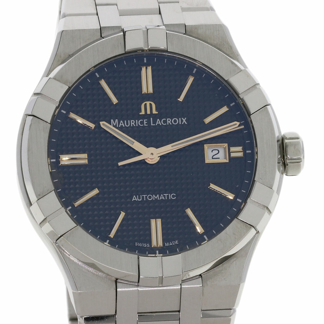 MAURICE LACROIX(モーリスラクロア)のMAURICE LACROIX AI6008  アイコン オートマティック 腕時計 SS SS メンズ メンズの時計(腕時計(アナログ))の商品写真