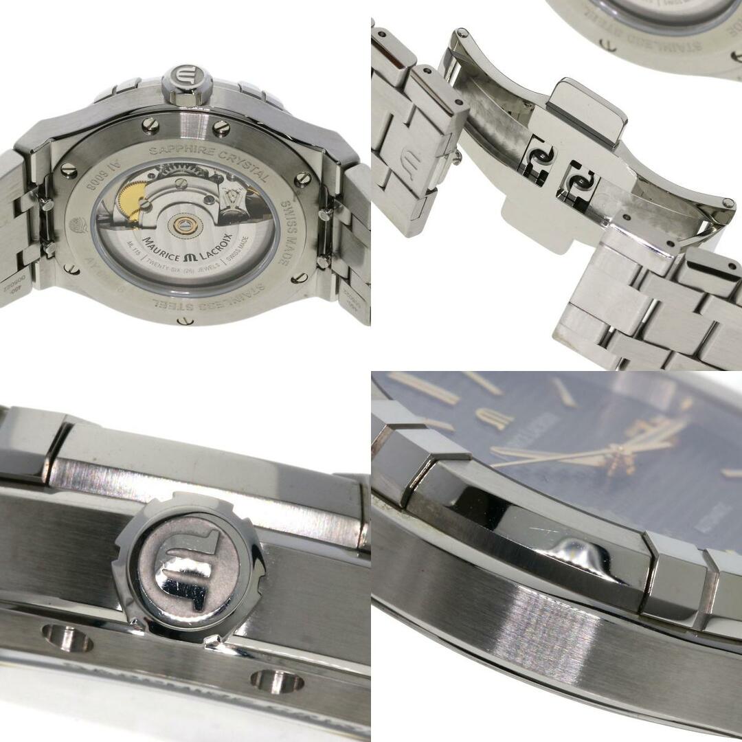 MAURICE LACROIX(モーリスラクロア)のMAURICE LACROIX AI6008  アイコン オートマティック 腕時計 SS SS メンズ メンズの時計(腕時計(アナログ))の商品写真