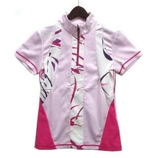 ルコックスポルティフ(le coq sportif)のルコック スポルティフ ハーフジップ 半袖 シャツ ポロシャツ ジャージー M(その他)