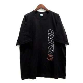 アンディフィーテッド(UNDEFEATED)のアンディフィーテッド オーバーサイズ ロゴ Tシャツ 半袖 2022SS 黒(Tシャツ/カットソー(半袖/袖なし))