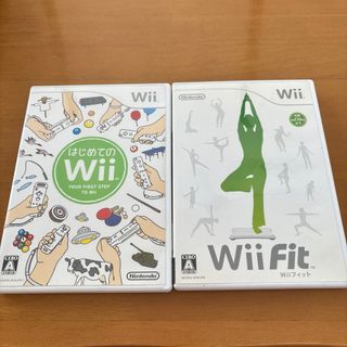 Wii - はじめてのWii  Wii Fit 2枚セット　まとめ売り　セット売り