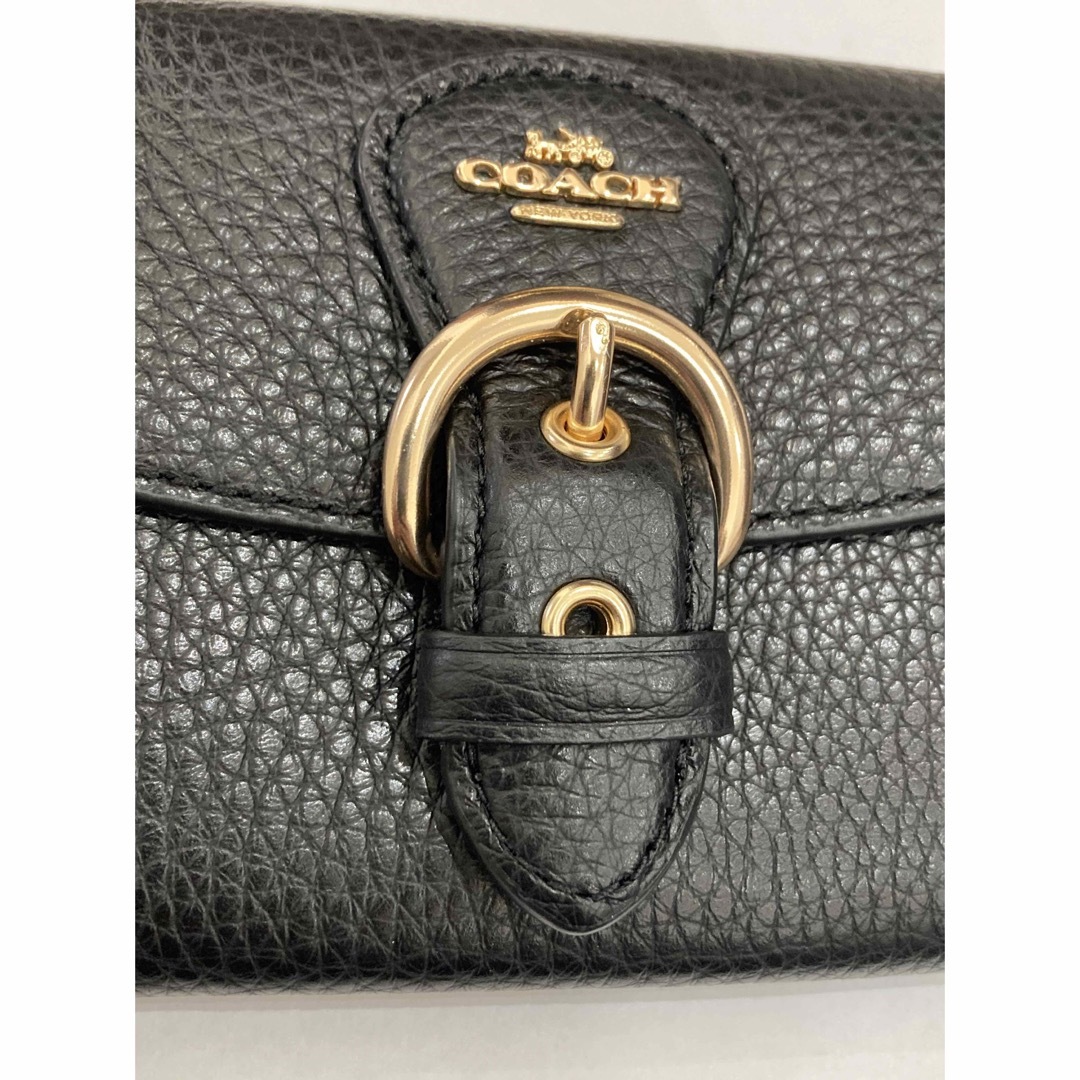 COACH(コーチ)のCOACH　C6896　二つ折り財布　ブラック メンズのファッション小物(折り財布)の商品写真